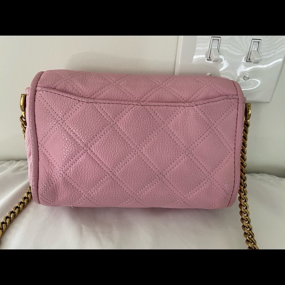 Marc Jacobs Bags Marc Jacobs The Status Flap Crossbody Bag Powder Pink Rare Poshmark